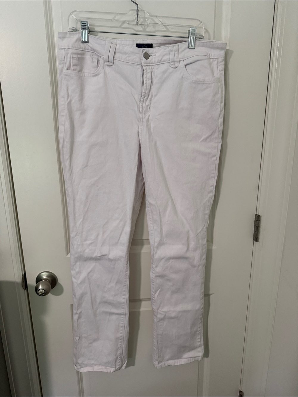 White stretch jeans